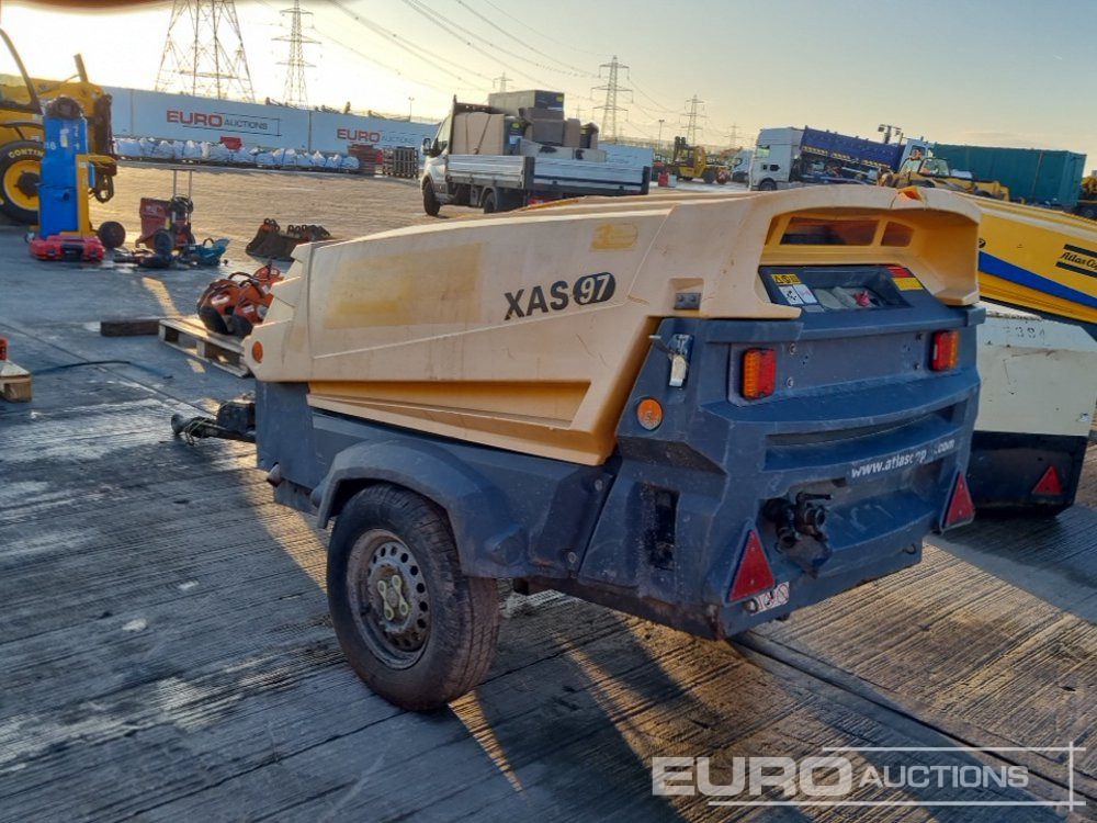 2011 Atlas Copco XAS97 - Компресор за воздух: слика 3 2011 Atlas Copco XAS97 - Компресор за воздух: слика 3