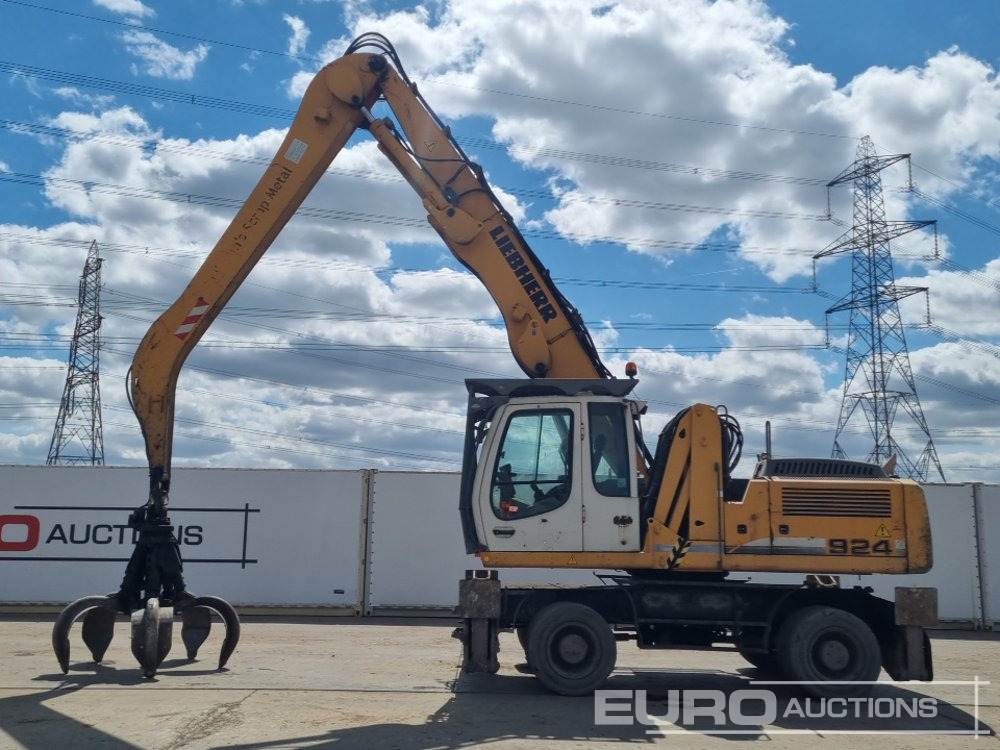 2011 Liebherr A924C LITRONIC - Багер на тркала: слика 3 2011 Liebherr A924C LITRONIC - Багер на тркала: слика 3