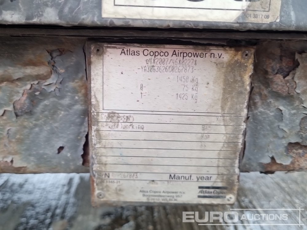 Компресор за воздух 2012 Atlas Copco XAS 137: слика 27
