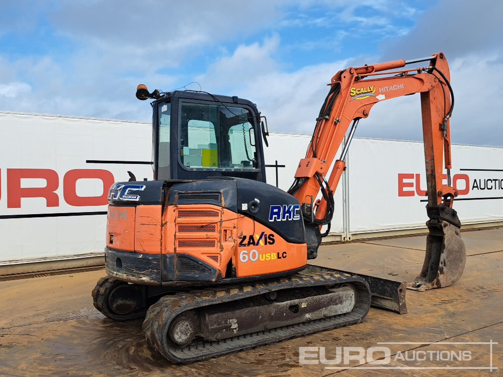 2012 Hitachi ZX60USB-3 CLR - Мини багер: слика 5 2012 Hitachi ZX60USB-3 CLR - Мини багер: слика 5