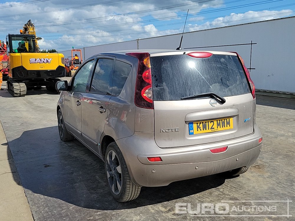 2012 Nissan Note - Автомобил: слика 3 2012 Nissan Note - Автомобил: слика 3