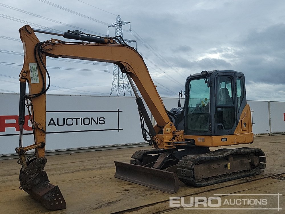 2013 Case CX80C - Мини багер: слика 1 2013 Case CX80C - Мини багер: слика 1