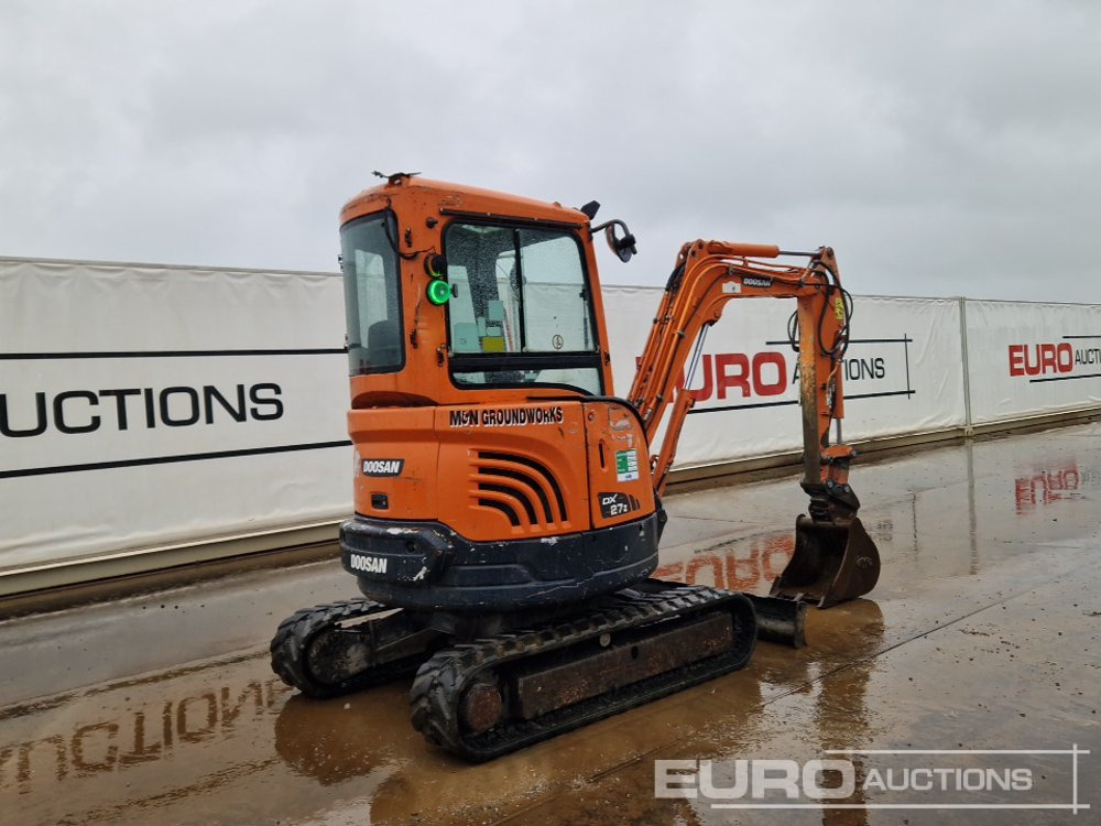 2013 Doosan DX27Z - Мини багер: слика 5 2013 Doosan DX27Z - Мини багер: слика 5