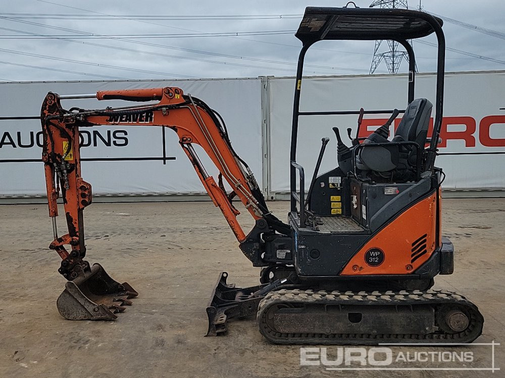 2013 Hitachi ZX17U-2 YLR - Мини багер: слика 2 2013 Hitachi ZX17U-2 YLR - Мини багер: слика 2