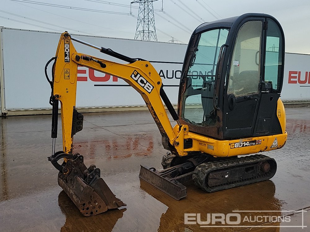 2013 JCB 8014 - Мини багер: слика 1 2013 JCB 8014 - Мини багер: слика 1