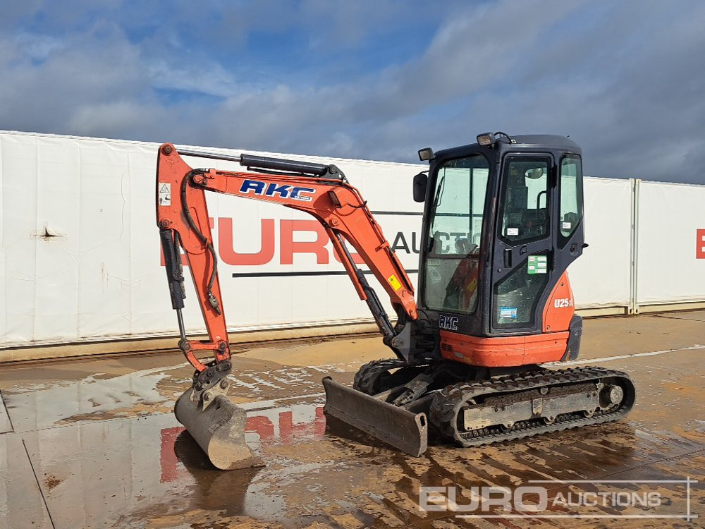 2013 Kubota U25-3EU - Мини багер: слика 1 2013 Kubota U25-3EU - Мини багер: слика 1