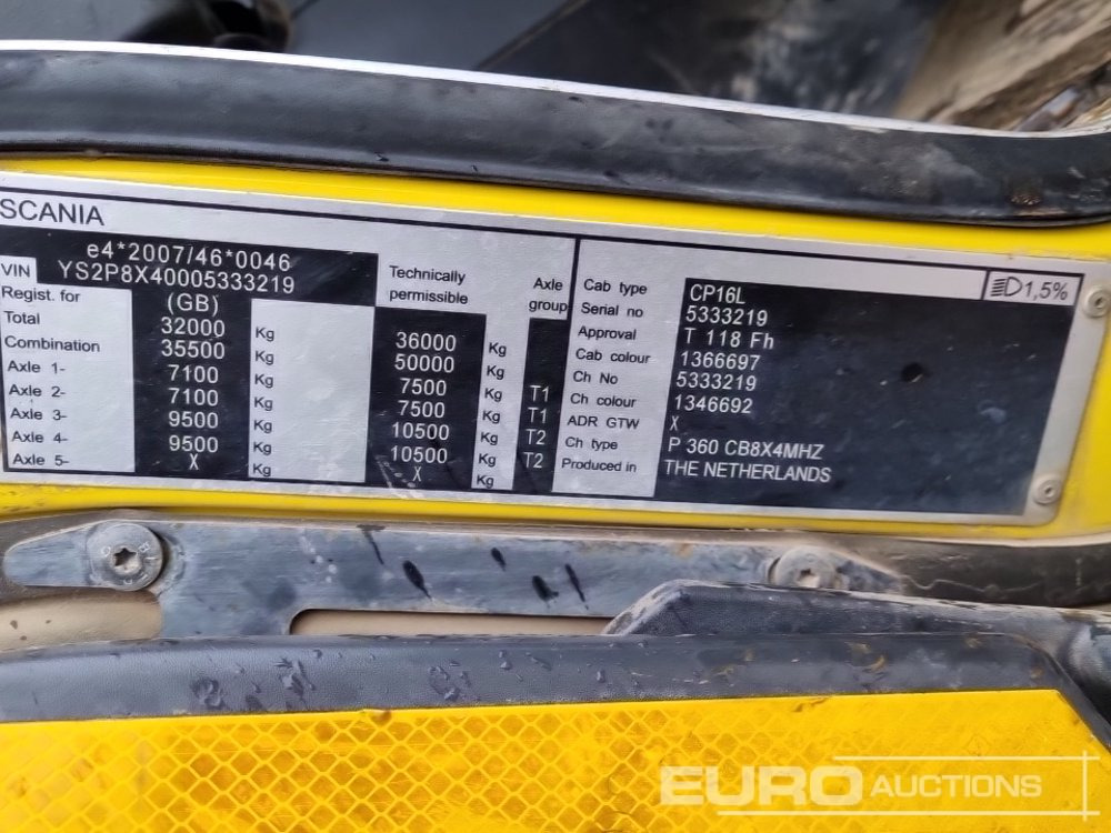 Кипер 2013 Scania P360: слика 42