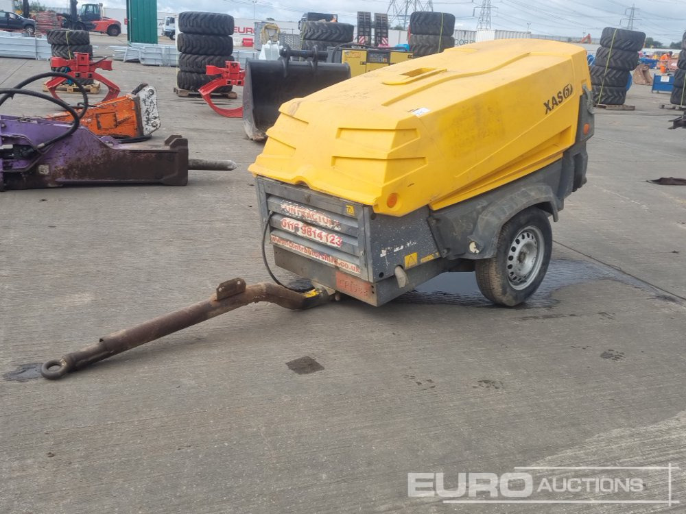 2014 Atlas Copco XAS67 - Компресор за воздух: слика 1 2014 Atlas Copco XAS67 - Компресор за воздух: слика 1