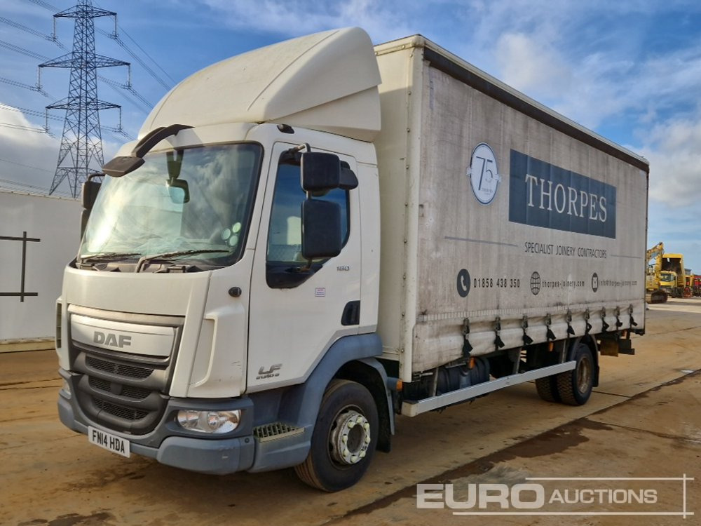 2014 DAF LF180 - Камион сандучар: слика 1 2014 DAF LF180 - Камион сандучар: слика 1