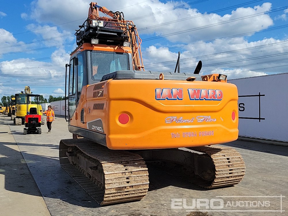 2014 Doosan DX140LC-3 - Багер гасеничар: слика 3 2014 Doosan DX140LC-3 - Багер гасеничар: слика 3