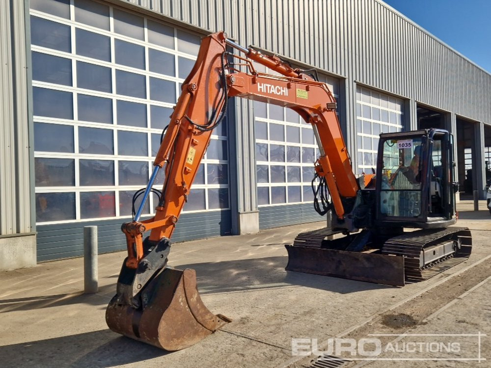 2014 Hitachi ZX85USB-5A - Мини багер: слика 1 2014 Hitachi ZX85USB-5A - Мини багер: слика 1