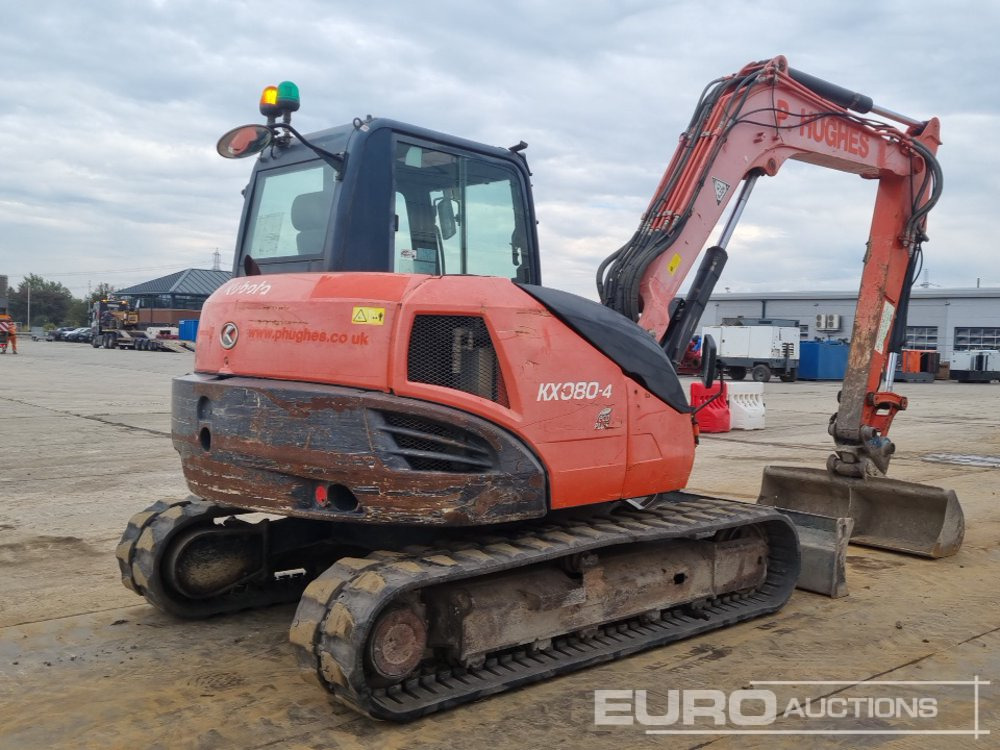 2014 Kubota KX080-4 - Мини багер: слика 5 2014 Kubota KX080-4 - Мини багер: слика 5