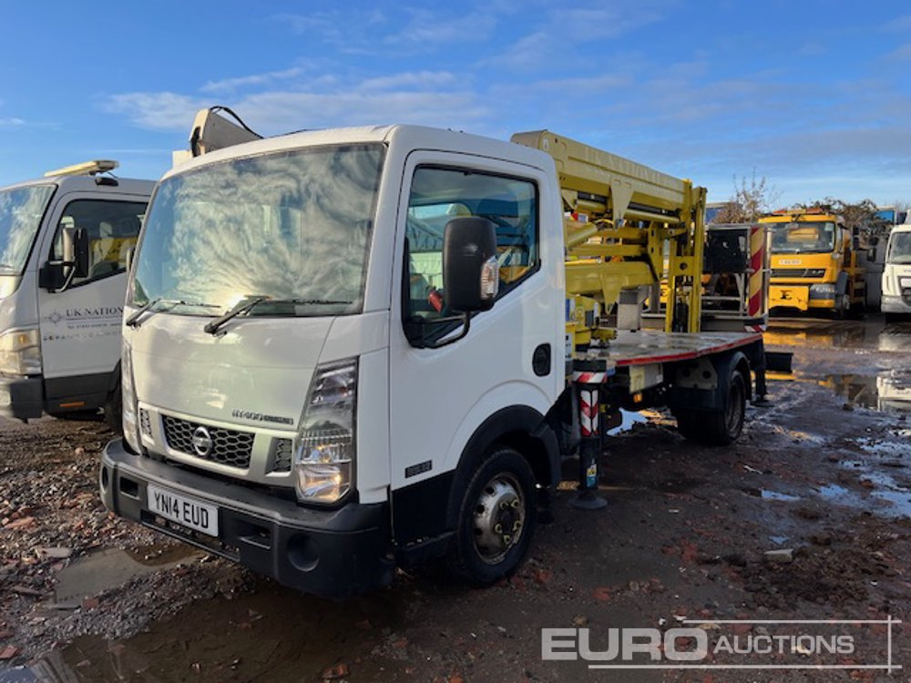 2014 Nissan NT400 CABSTAR - Камион со подигачка кошница: слика 1 2014 Nissan NT400 CABSTAR - Камион со подигачка кошница: слика 1