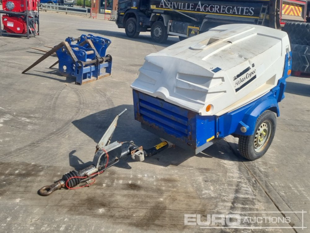 2015 Atlas Copco XAS47KD - Компресор за воздух: слика 1 2015 Atlas Copco XAS47KD - Компресор за воздух: слика 1