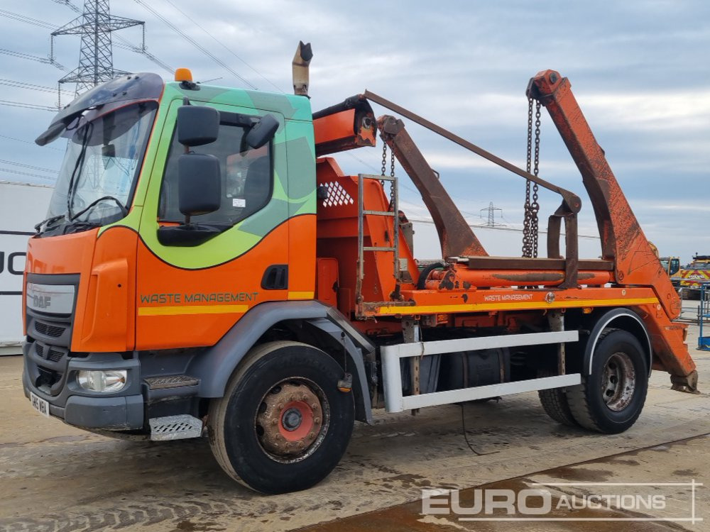 2015 DAF LF250 - Камион за подигање контејнери: слика 1 2015 DAF LF250 - Камион за подигање контејнери: слика 1