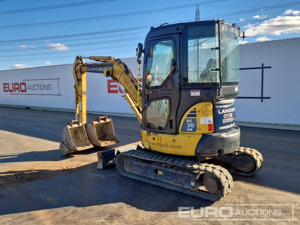 2015 Komatsu PC30MR-3 - Мини багер: слика 3 2015 Komatsu PC30MR-3 - Мини багер: слика 3