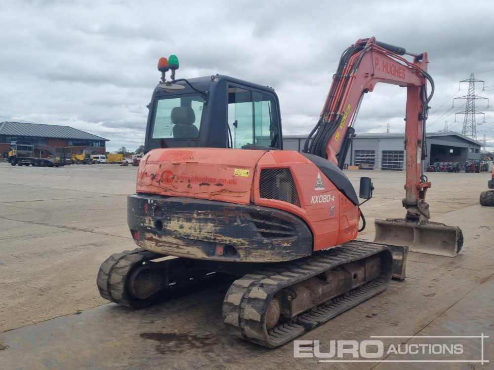 2015 Kubota KX080-4 - Мини багер: слика 5 2015 Kubota KX080-4 - Мини багер: слика 5