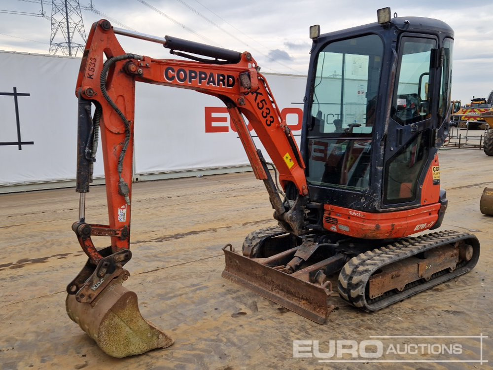 2015 Kubota U20-3EU - Мини багер: слика 1 2015 Kubota U20-3EU - Мини багер: слика 1