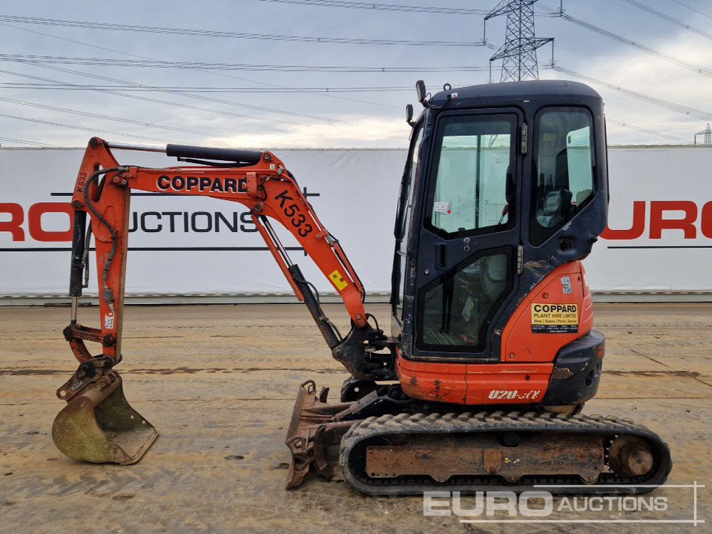 2015 Kubota U20-3EU - Мини багер: слика 2 2015 Kubota U20-3EU - Мини багер: слика 2