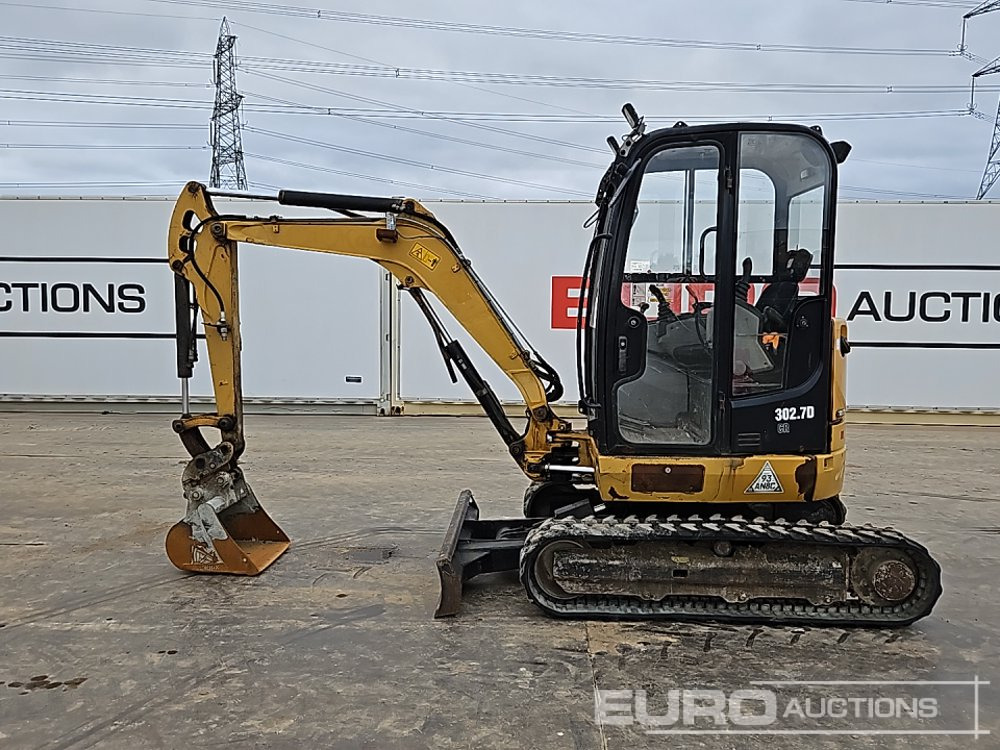 2016 CAT 302.7DCR - Мини багер: слика 2 2016 CAT 302.7DCR - Мини багер: слика 2