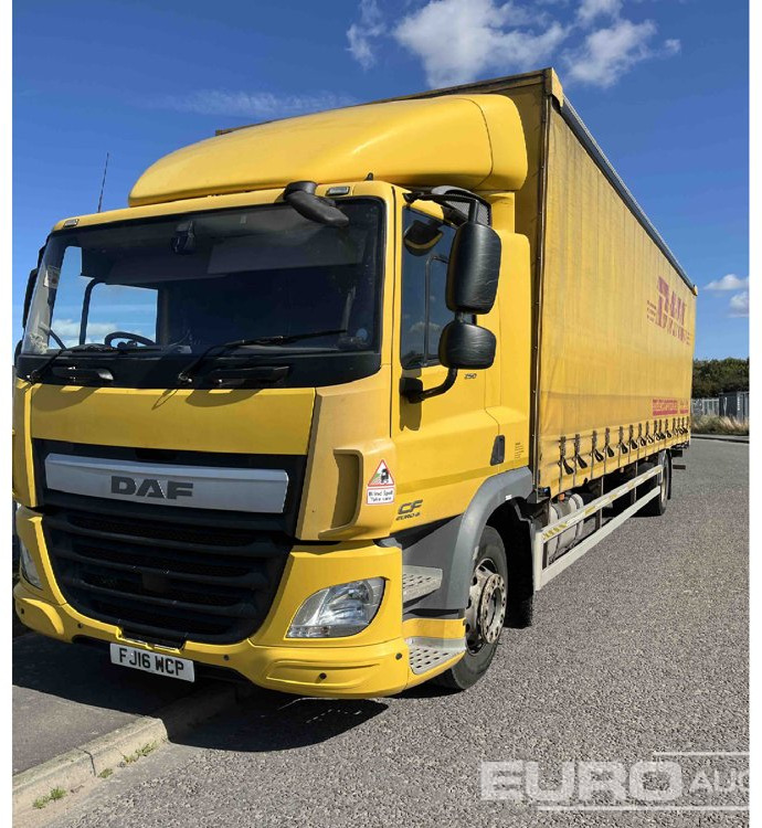 2016 DAF CF250 - Камион со церада: слика 1 2016 DAF CF250 - Камион со церада: слика 1