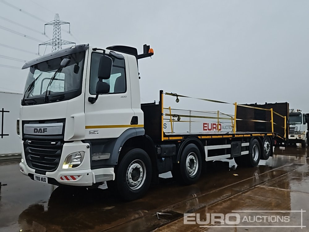 2016 DAF CF400 - Камион со платформа: слика 1 2016 DAF CF400 - Камион со платформа: слика 1