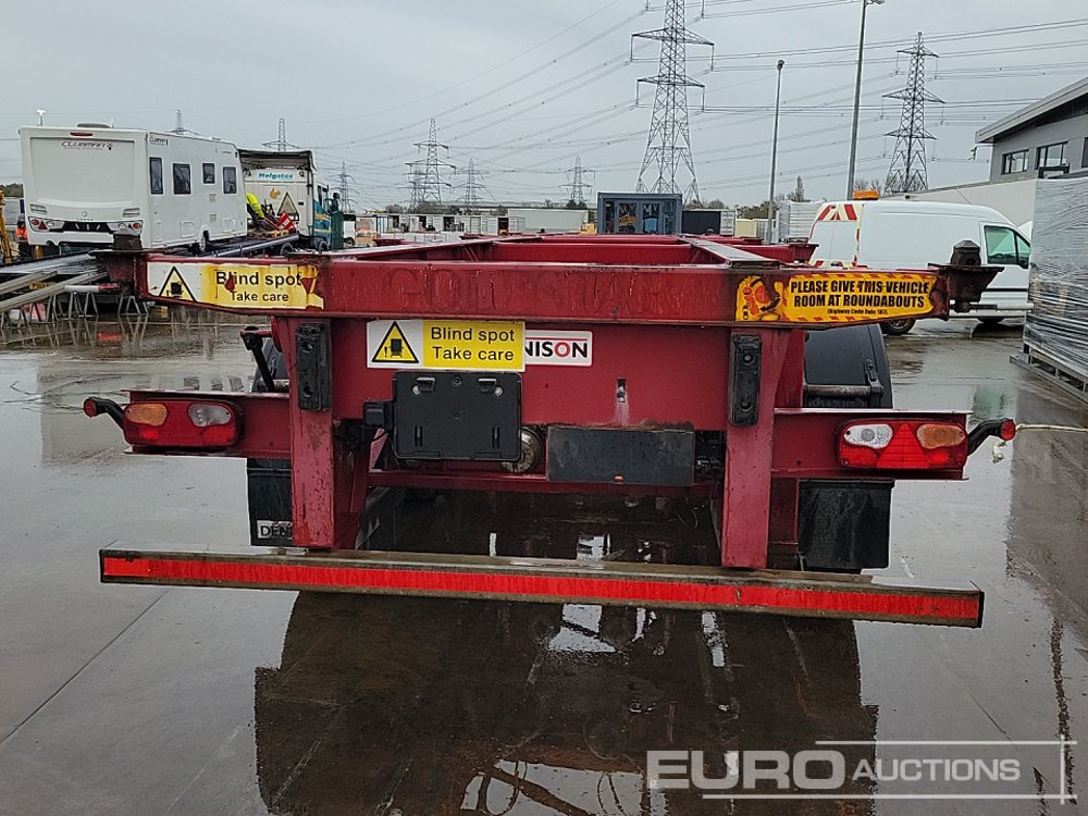 2016 Dennison MF16SK0 - Транспортер на контејнер/ Полуприколка со променливо тело: слика 4 2016 Dennison MF16SK0 - Транспортер на контејнер/ Полуприколка со променливо тело: слика 4