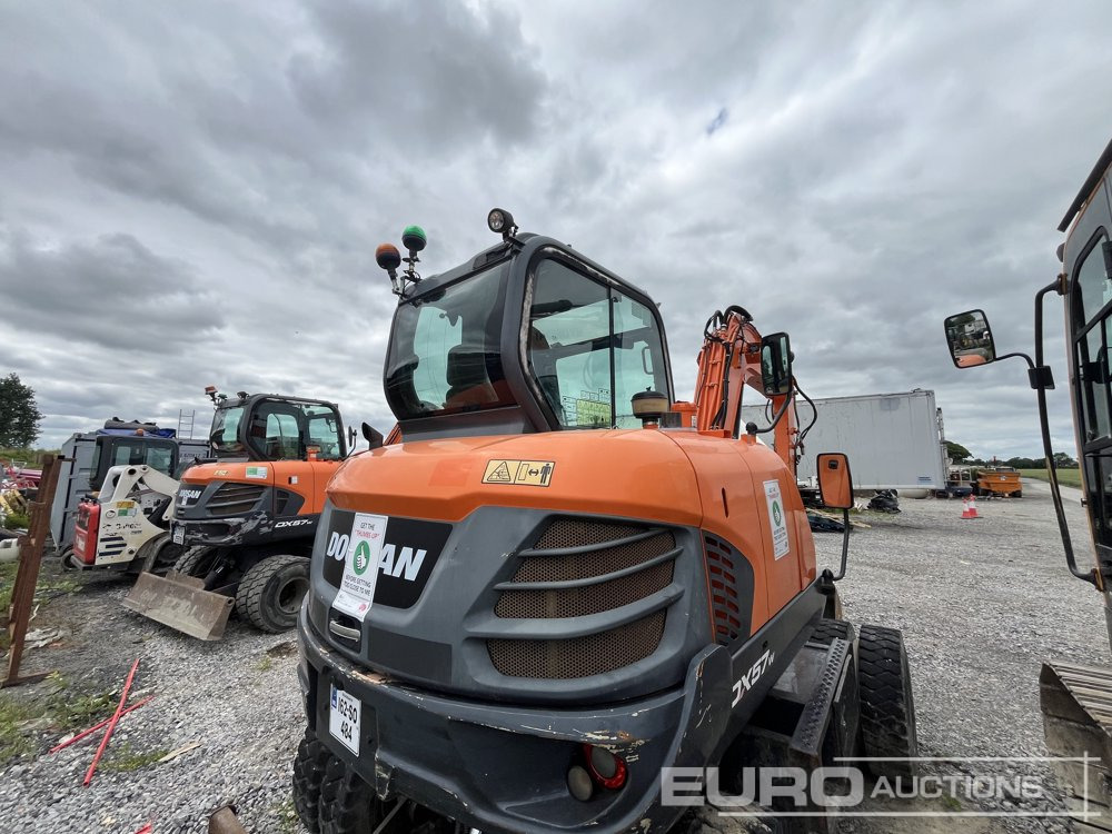 2016 Doosan DX57W-5 - Багер на тркала: слика 5 2016 Doosan DX57W-5 - Багер на тркала: слика 5