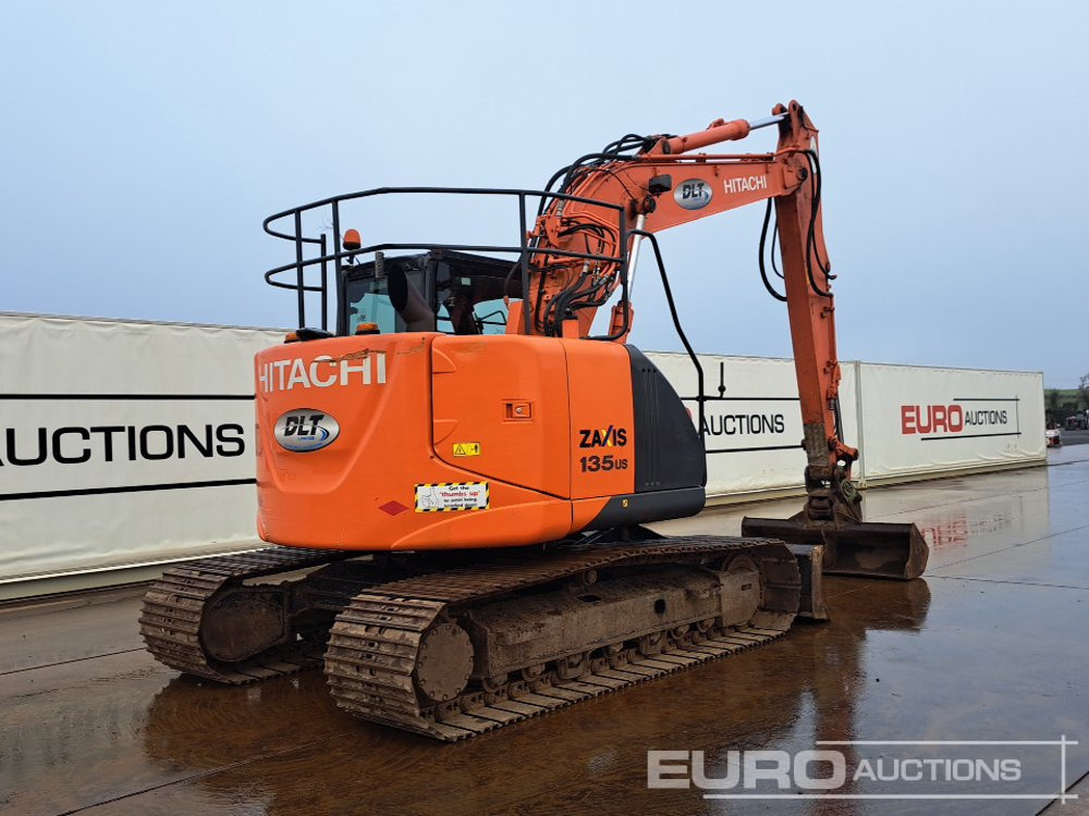 2016 Hitachi ZX135US-5B - Багер гасеничар: слика 5 2016 Hitachi ZX135US-5B - Багер гасеничар: слика 5