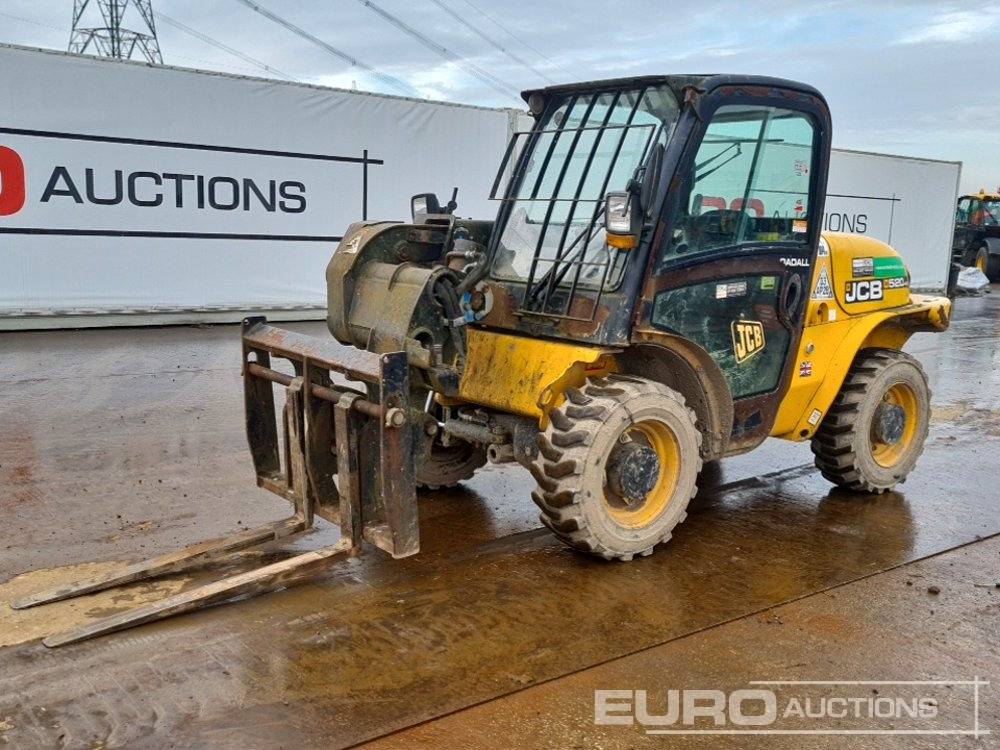 2016 JCB 520-40 - Телескопски ракувач: слика 1 2016 JCB 520-40 - Телескопски ракувач: слика 1