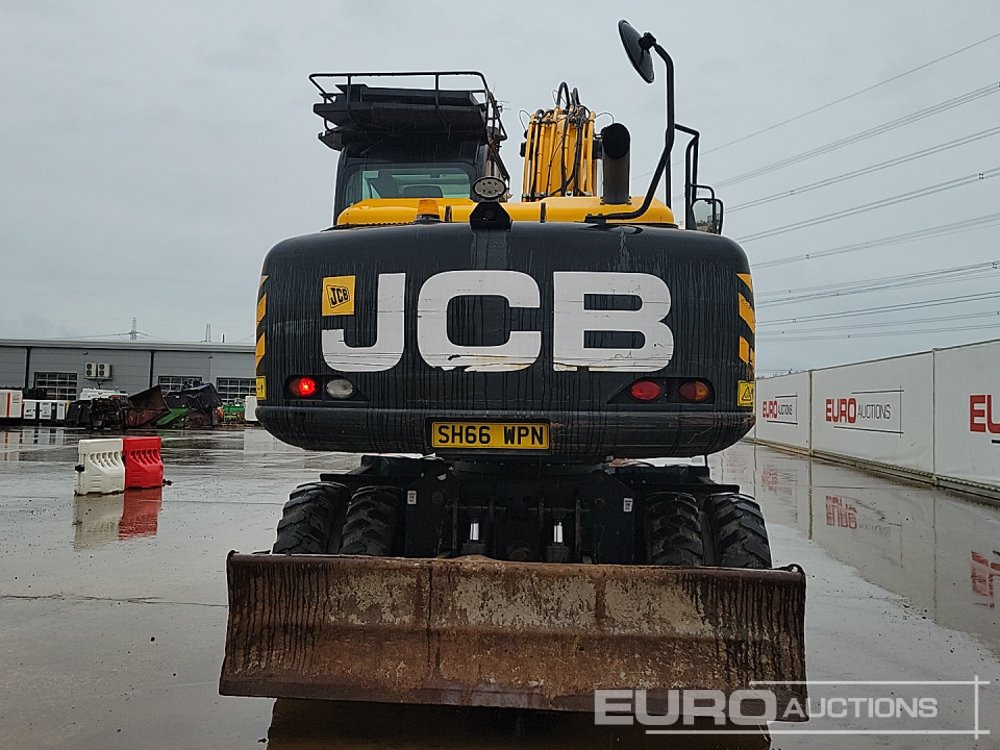2016 JCB JS145W - Багер на тркала: слика 4 2016 JCB JS145W - Багер на тркала: слика 4
