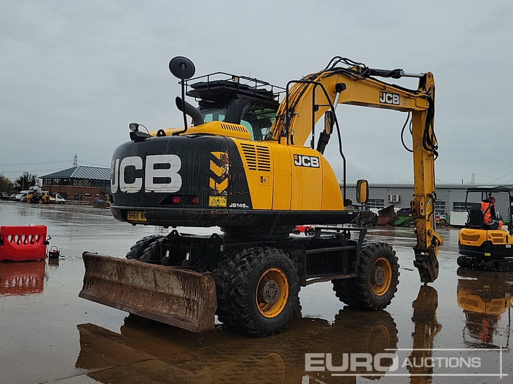 2016 JCB JS145W - Багер на тркала: слика 5 2016 JCB JS145W - Багер на тркала: слика 5