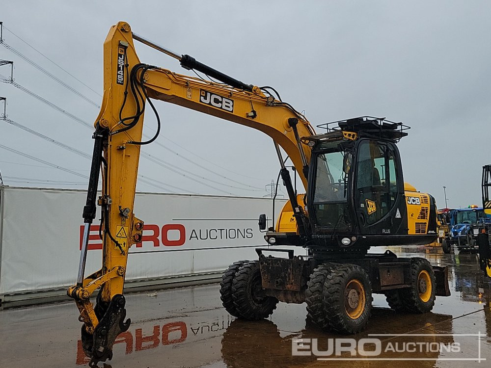 2016 JCB JS145W - Багер на тркала: слика 1 2016 JCB JS145W - Багер на тркала: слика 1