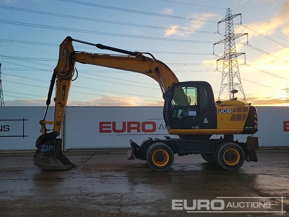 2016 JCB JS175WM - Багер на тркала: слика 2 2016 JCB JS175WM - Багер на тркала: слика 2