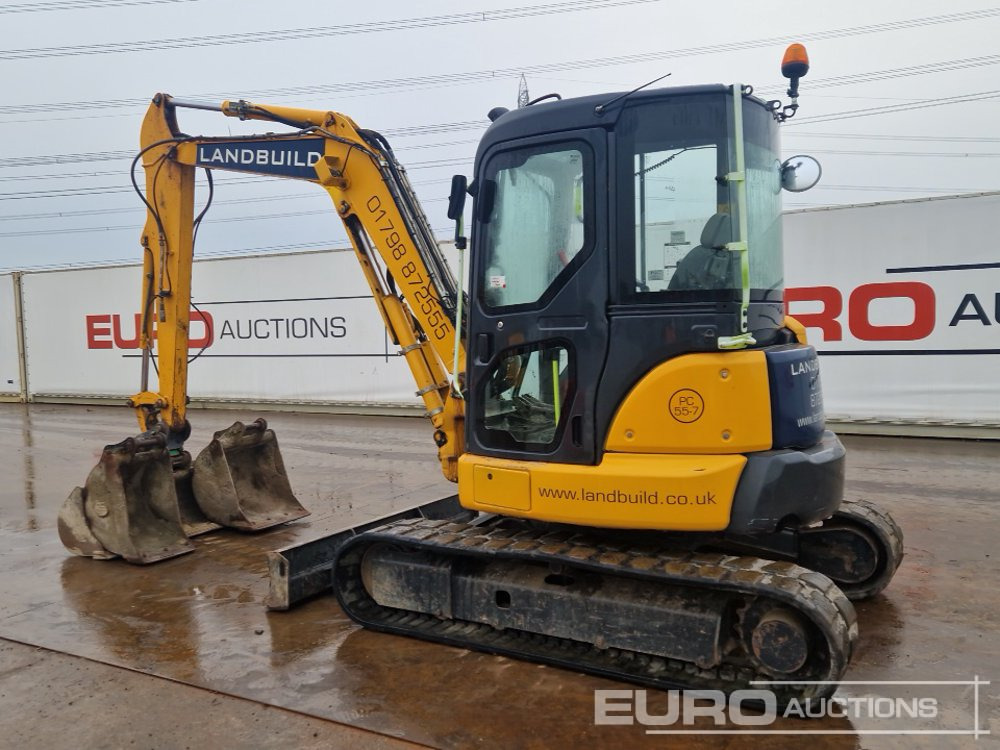 2016 Komatsu PC55MR-3 - Мини багер: слика 3 2016 Komatsu PC55MR-3 - Мини багер: слика 3