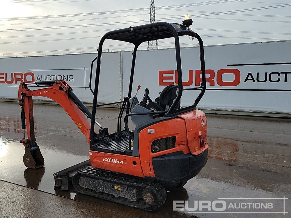 2016 Kubota KX016-4 - Мини багер: слика 3 2016 Kubota KX016-4 - Мини багер: слика 3