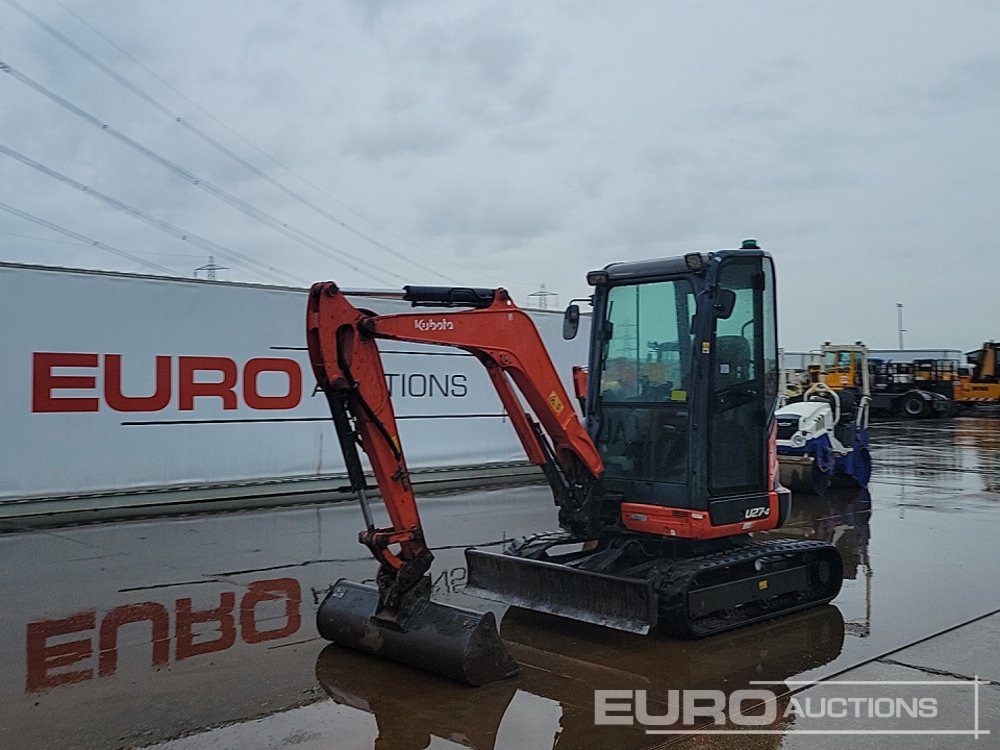 2016 Kubota U27-4 - Мини багер: слика 1 2016 Kubota U27-4 - Мини багер: слика 1