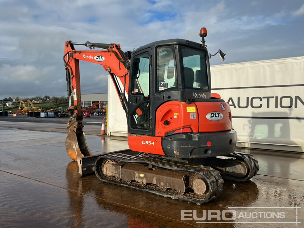 2016 Kubota U55-4 - Мини багер: слика 3 2016 Kubota U55-4 - Мини багер: слика 3