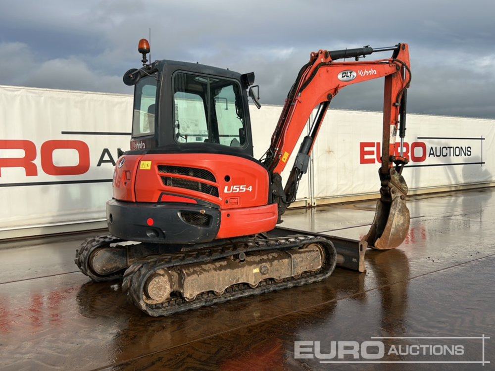 2016 Kubota U55-4 - Мини багер: слика 5 2016 Kubota U55-4 - Мини багер: слика 5