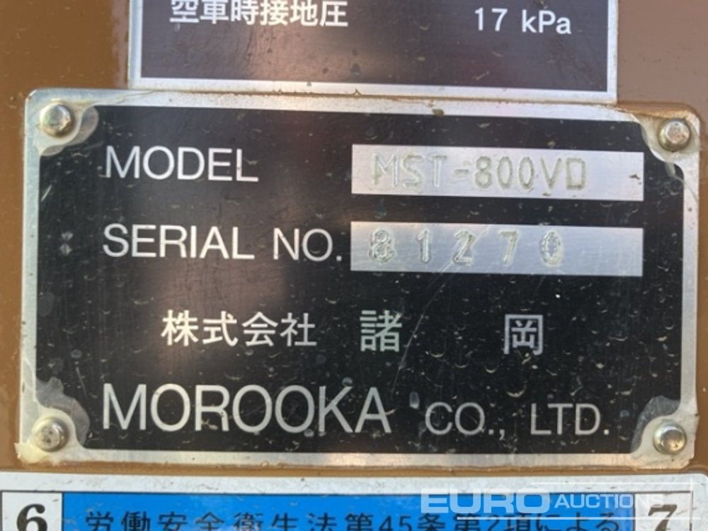 2016 Marooka MST800VD - Истоварувач со гасеници: слика 3 2016 Marooka MST800VD - Истоварувач со гасеници: слика 3