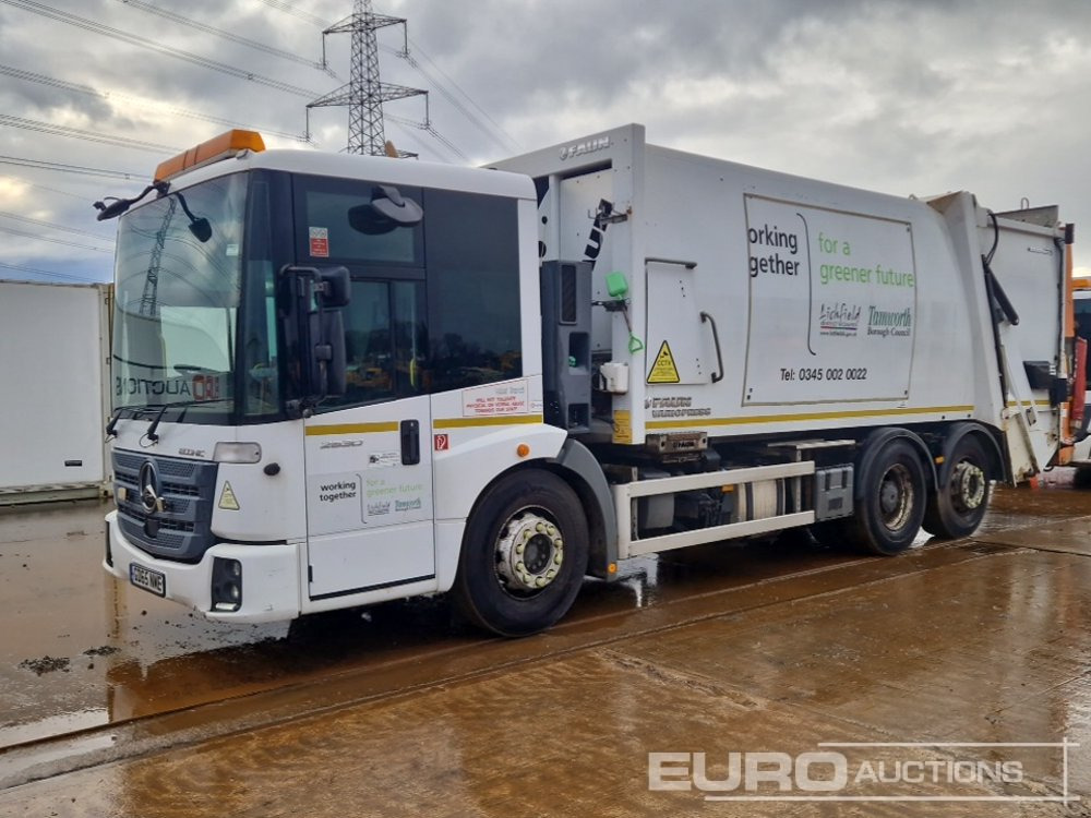 2016 Mercedes Econic 2630 - Камион за ѓубре: слика 1 2016 Mercedes Econic 2630 - Камион за ѓубре: слика 1