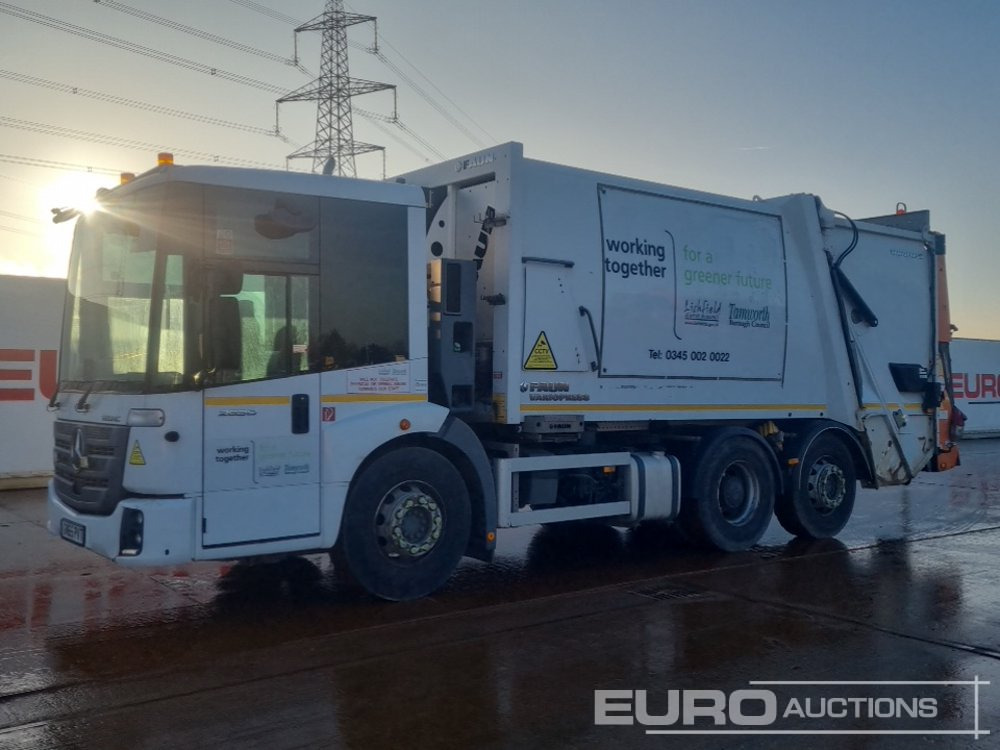 2016 Mercedes Econic 2630 - Камион за ѓубре: слика 1 2016 Mercedes Econic 2630 - Камион за ѓубре: слика 1