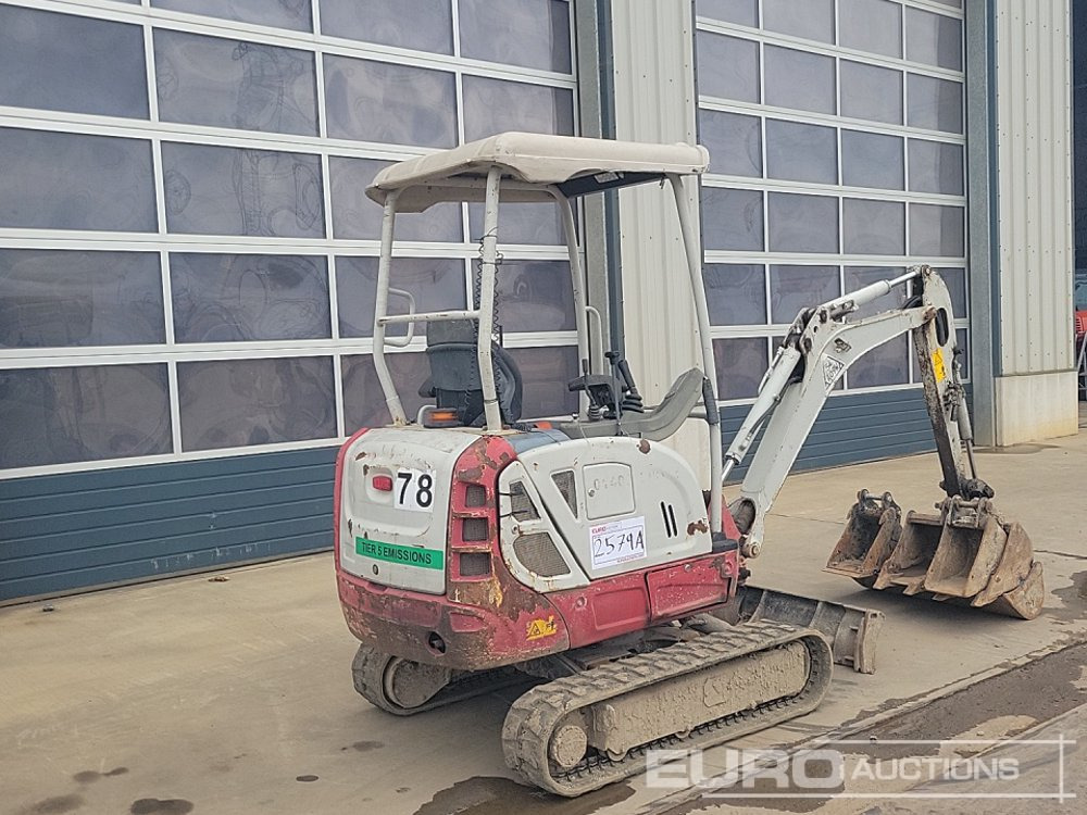 2016 Takeuchi TB216 - Мини багер: слика 1 2016 Takeuchi TB216 - Мини багер: слика 1
