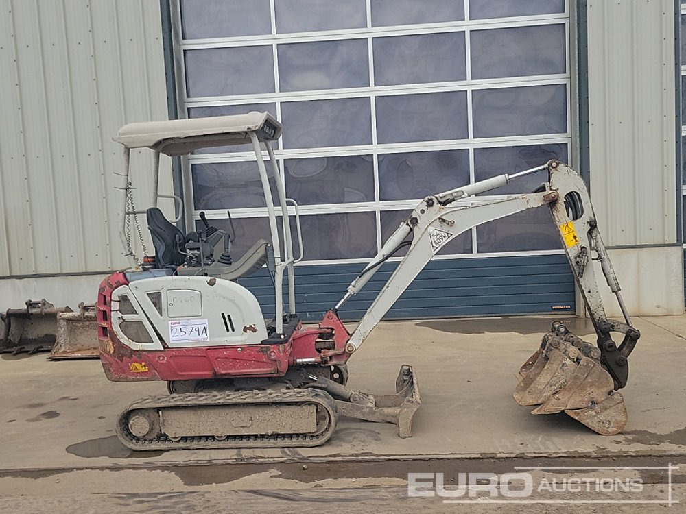 2016 Takeuchi TB216 - Мини багер: слика 2 2016 Takeuchi TB216 - Мини багер: слика 2