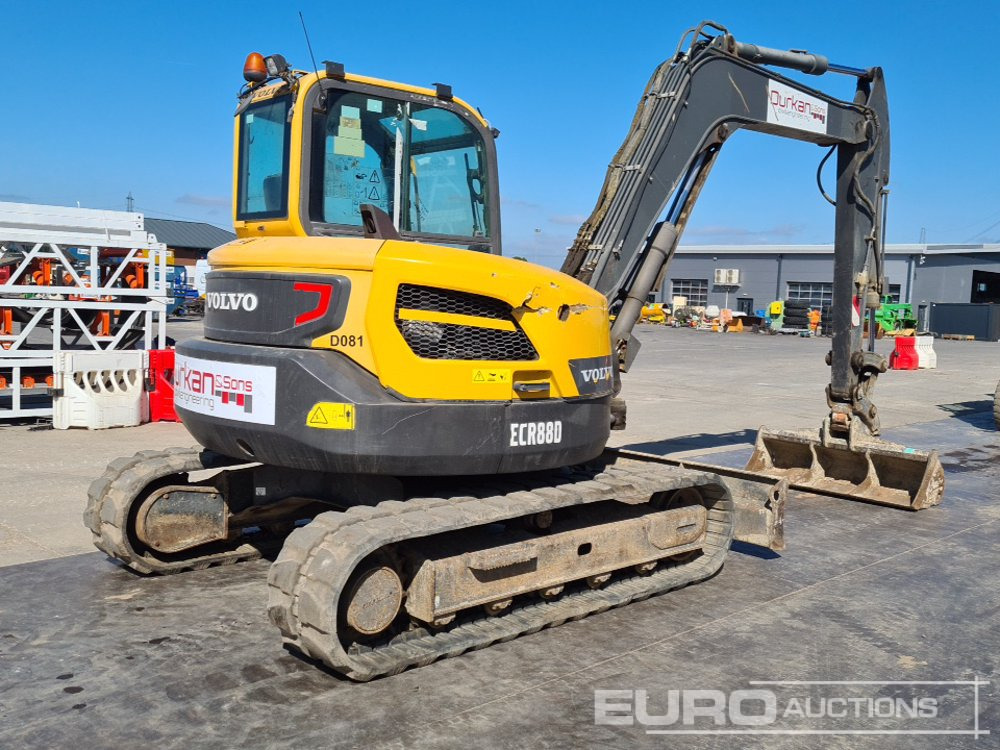 2016 Volvo ECR88D - Мини багер: слика 5 2016 Volvo ECR88D - Мини багер: слика 5