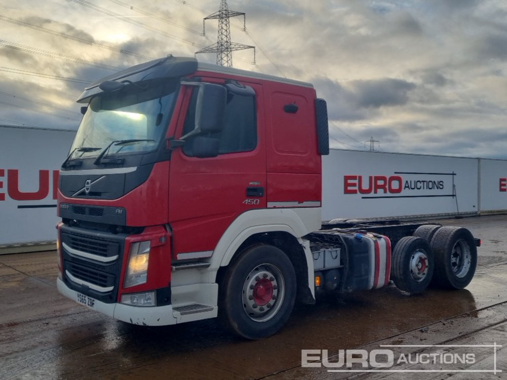 2016 Volvo FM450 - Камион со кабинска шасија: слика 1 2016 Volvo FM450 - Камион со кабинска шасија: слика 1