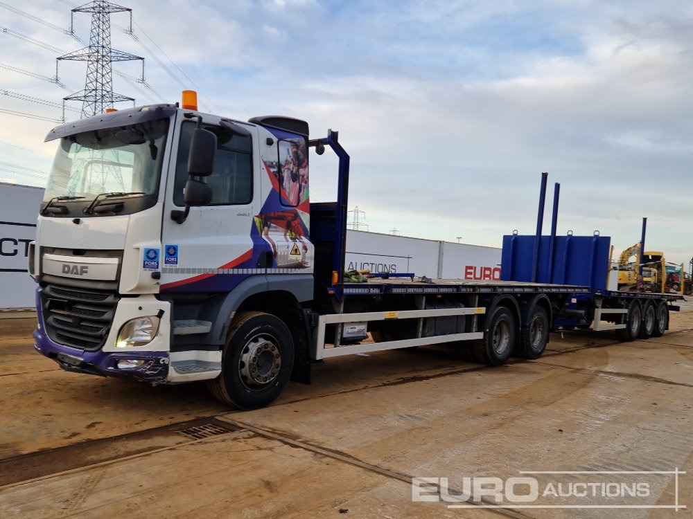 2017 DAF 440 - Камион со платформа: слика 1 2017 DAF 440 - Камион со платформа: слика 1