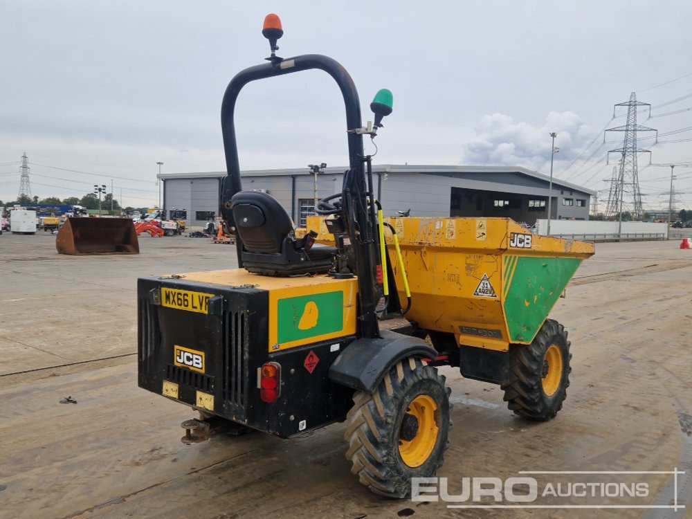 2017 JCB 3 Ton Dumpr, Roll Bar - Мини истоварувач: слика 5 2017 JCB 3 Ton Dumpr, Roll Bar - Мини истоварувач: слика 5