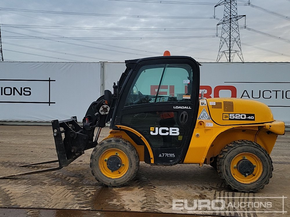 2017 JCB 520-40 - Телескопски ракувач: слика 3 2017 JCB 520-40 - Телескопски ракувач: слика 3