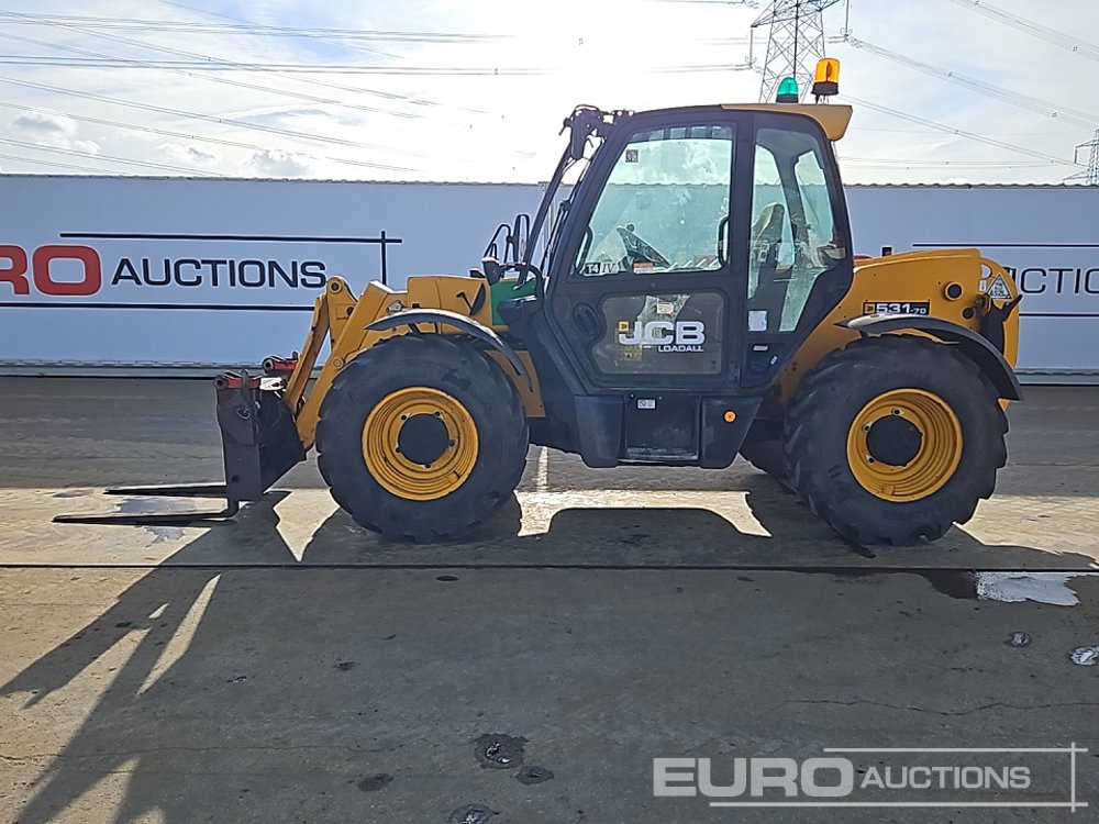 2017 JCB 531-70 - Телескопски ракувач: слика 2 2017 JCB 531-70 - Телескопски ракувач: слика 2